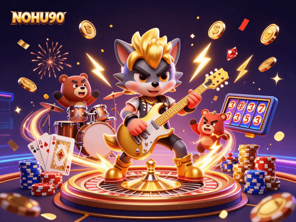 Engage with exciting gameplay at NOHU90 showcasing thrilling casino entertainment elements.