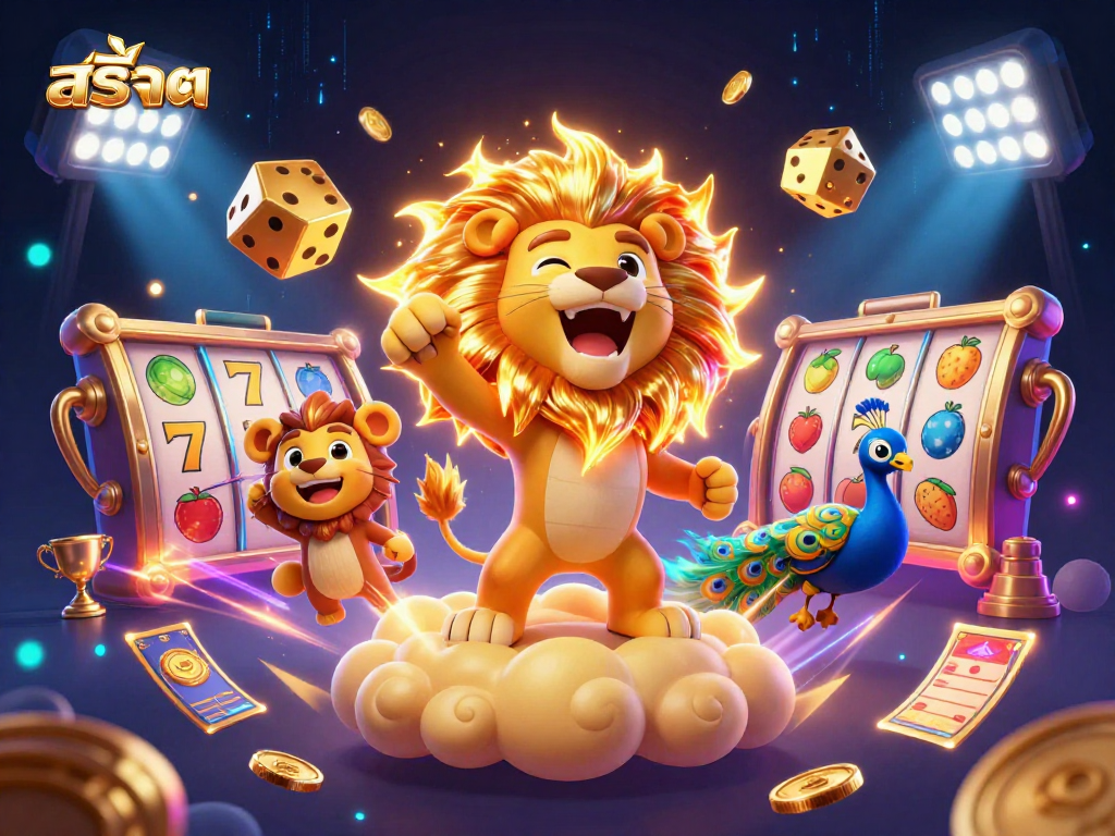Spin the reels in thrilling สล็อต adventures with vibrant slot symbols and winning combinations.