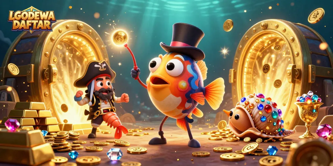 Engage with LGODEWA DAFTAR to unlock thrilling underwater casino adventures
