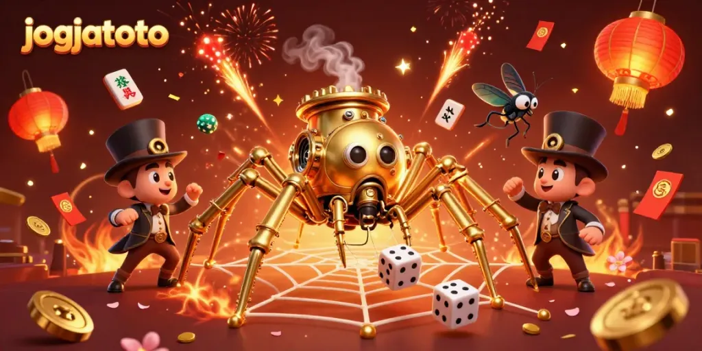 Discover the thrilling world of jogjatoto with steampunk elements and festive energy.