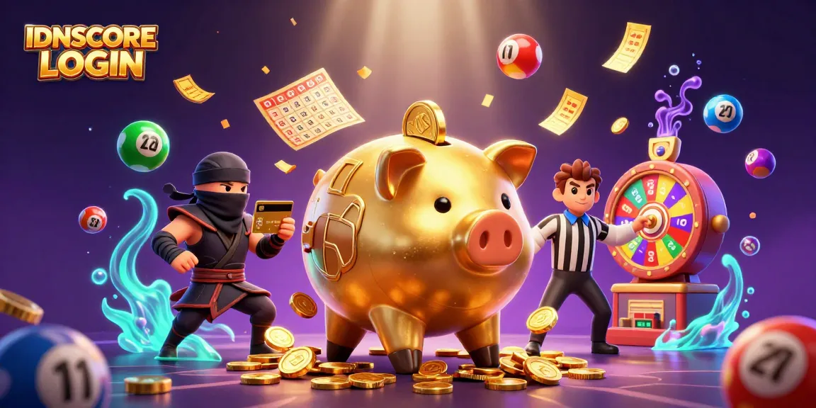 Engage with IDNSCORE LOGIN as golden coins rain down during an exciting gaming showdown.