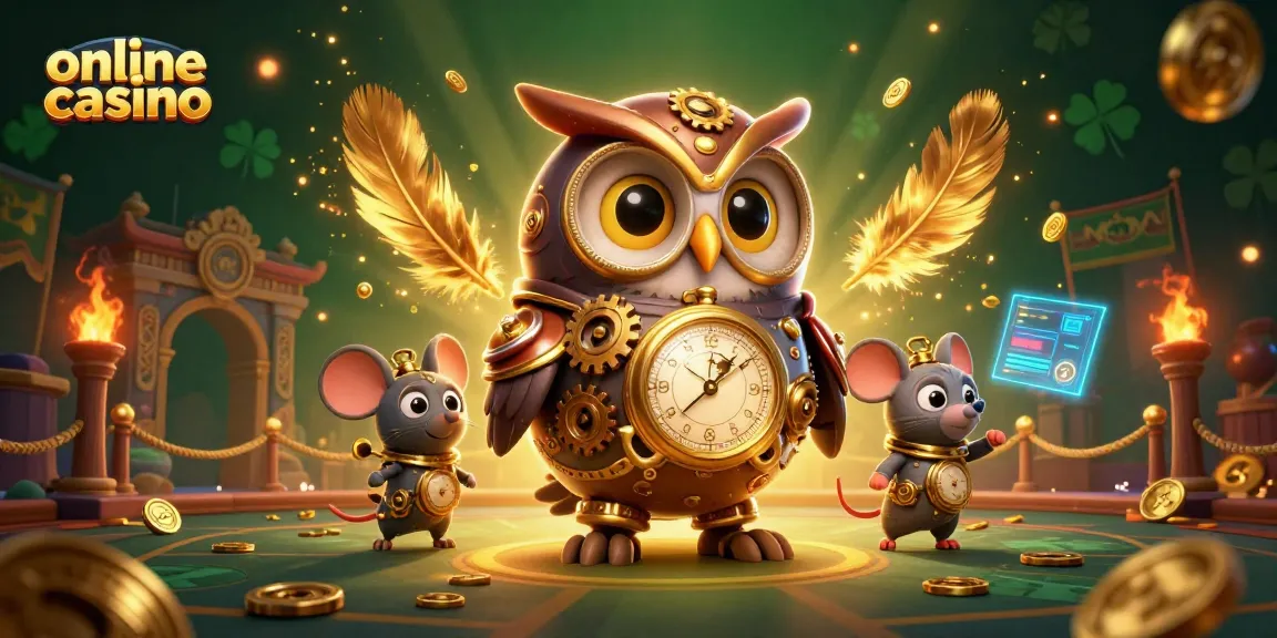 Win big at the online casino with our animated 3D illustration featuring thrilling game elements.