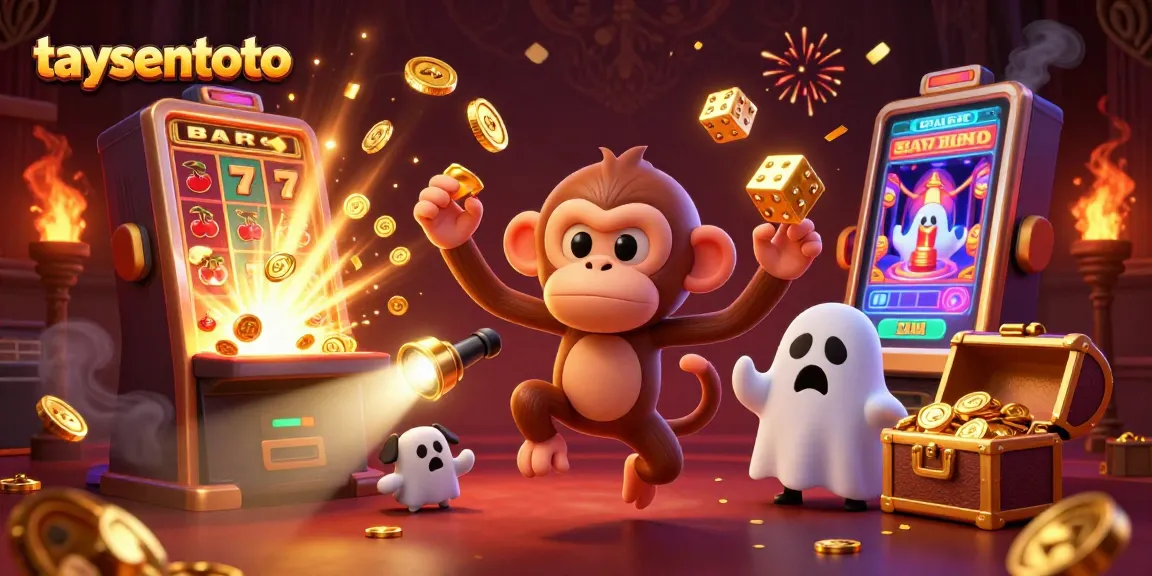 TAYSENTOTO memberikan pengalaman bermain slot yang menarik dengan hantu berjudi dalam suasana kasino yang misterius.