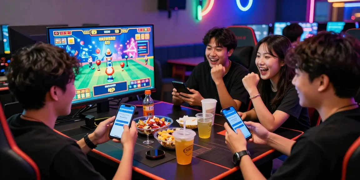 Pengguna melakukan nagahitam303 login untuk bermain slot online gacor bersama teman-teman di ruang gaming yang ceria.