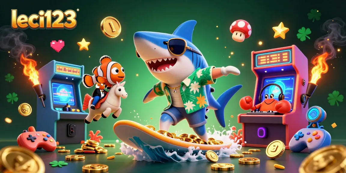 Experience thrilling wins with leci123, featuring vibrant casino elements and engaging characters.