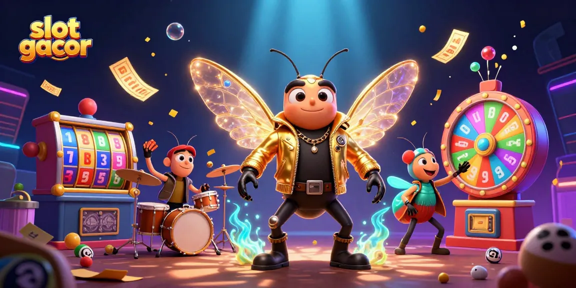 Slot gacor menampilkan cicada rock star dengan elemen permainan yang menarik dan dinamis.