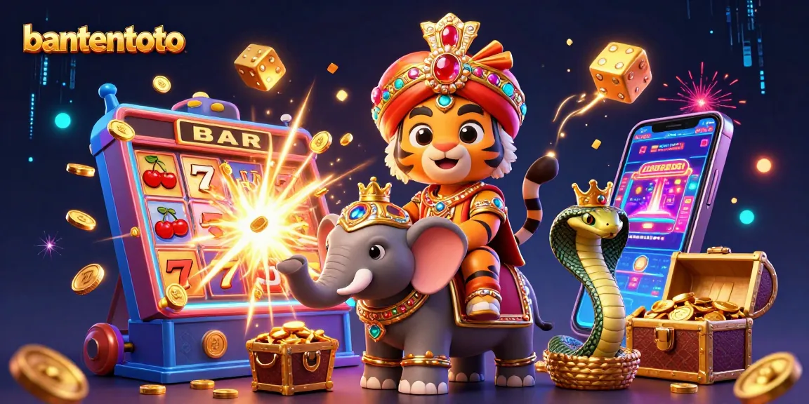 Menangkan permainan di bantentoto dengan slot mesin berkilau, petualangan bertema kasino yang menarik.