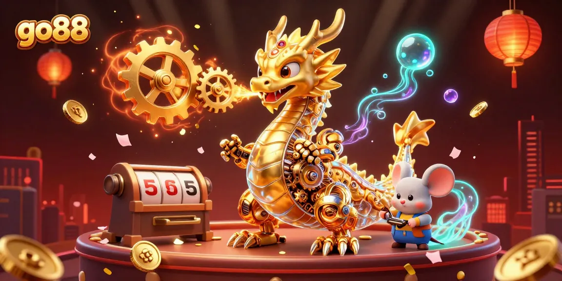 Play exciting games at go88 with a golden dragon adding magic and luck to your wins!