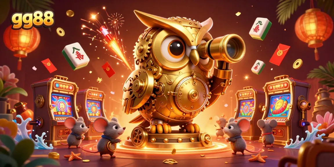 Experience the excitement of gg88, a top Asian online casino with vibrant 3D elements and lively gaming atmosphere.