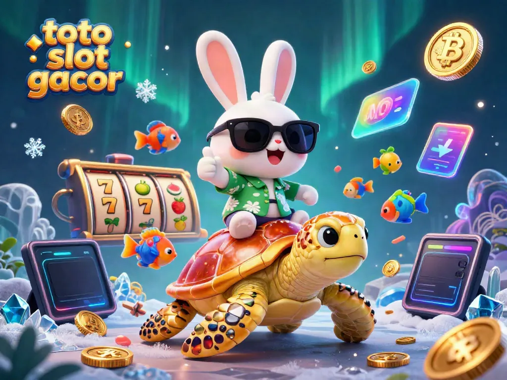 Memanjakan pengalaman bermain toto slot gacor dengan karakter kartun di laut biru.
