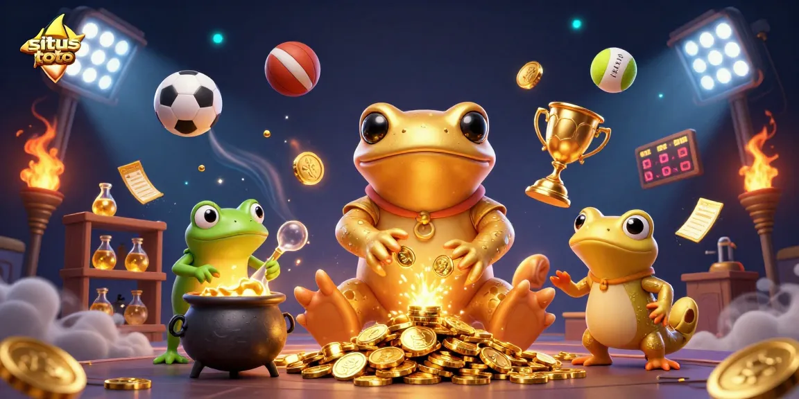 Menangkan situs toto saat bertaruh dengan elemen permainan yang penuh warna dan detail ajaib.