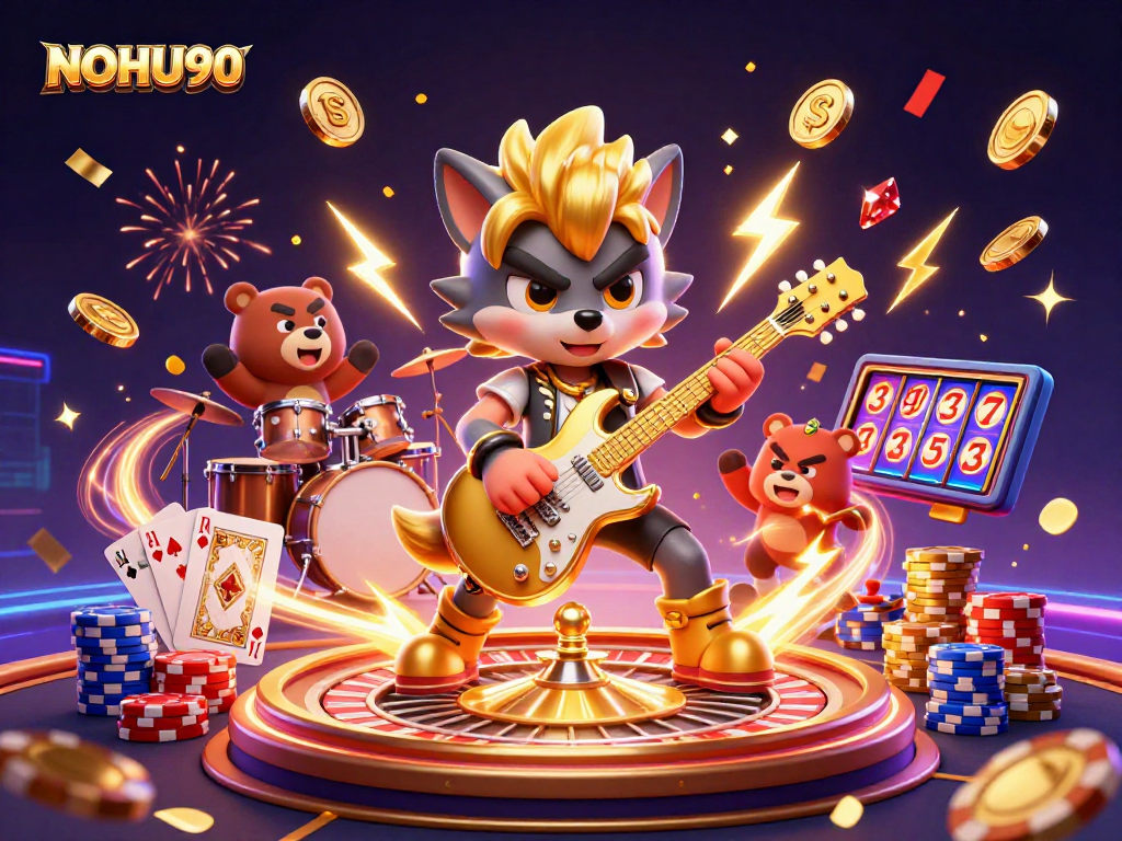 Engage with exciting gameplay at NOHU90 showcasing thrilling casino entertainment elements.