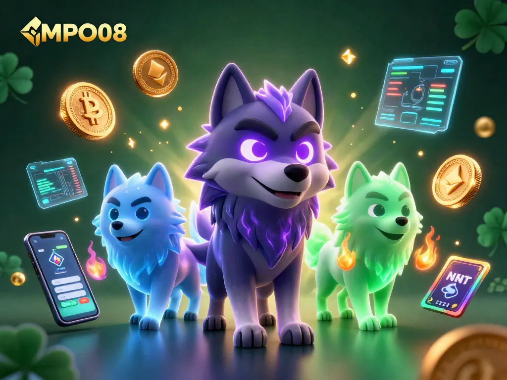 Join MPO08's thrilling experience as you spin slots and win with luck under the shadow wolves.