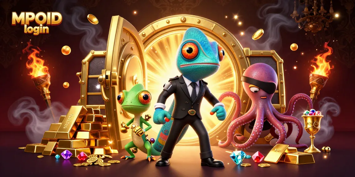 Experience the excitement of MPOID login with thrilling game elements and vibrant characters.