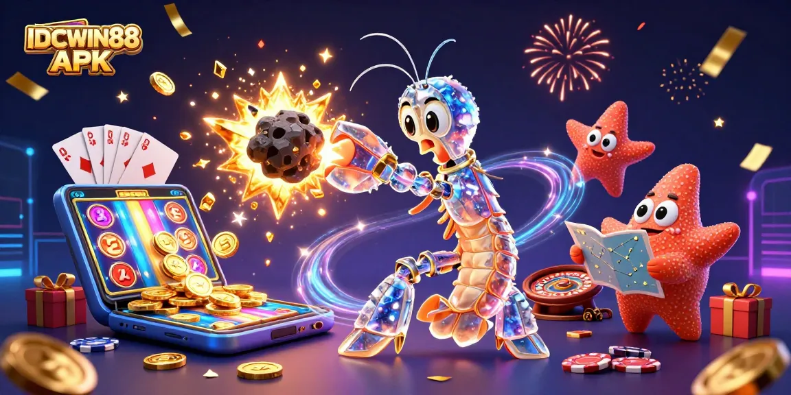 Engage with the exciting IDCWIN88 APK slot experience through colorful graphics and dynamic gameplay.