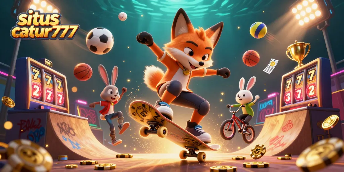 Experience the lively action at situs catur777 with vibrant casino graphics and dynamic gameplay elements.