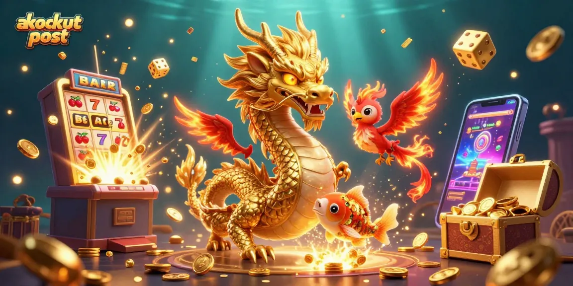 Experience thrilling gameplay as a knockout post in this vibrant casino illustration with dynamic elements.