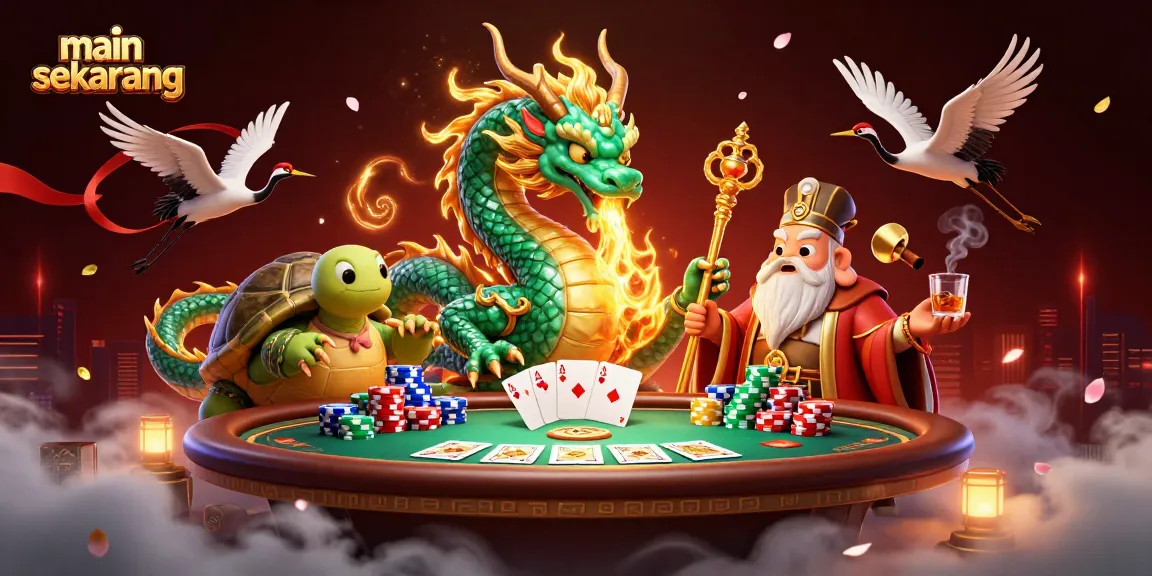 Engage in thrilling gameplay now with main sekarang, featuring vibrant 3D casino elements.