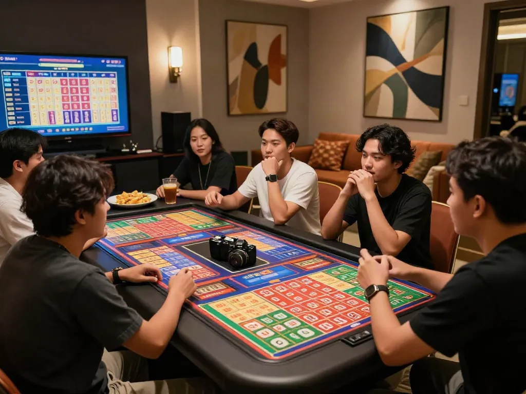 Pengalaman bermain Bandar Togel dalam ruangan elegan dengan teman-teman.