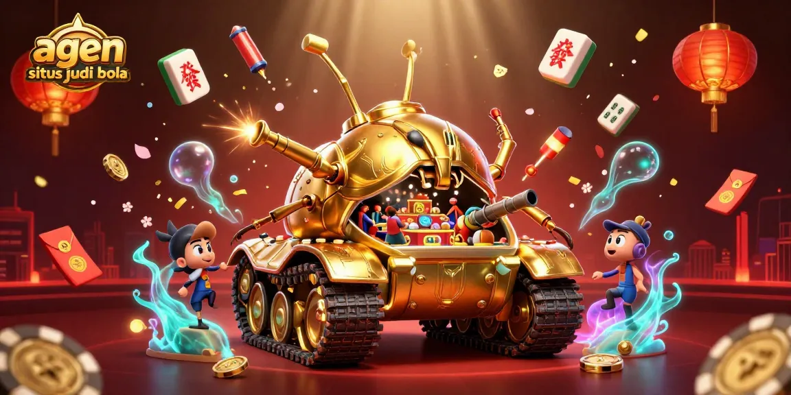 Experience thrilling bets with agen situs judi bola in a vibrant 3D casino setting filled with excitement.
