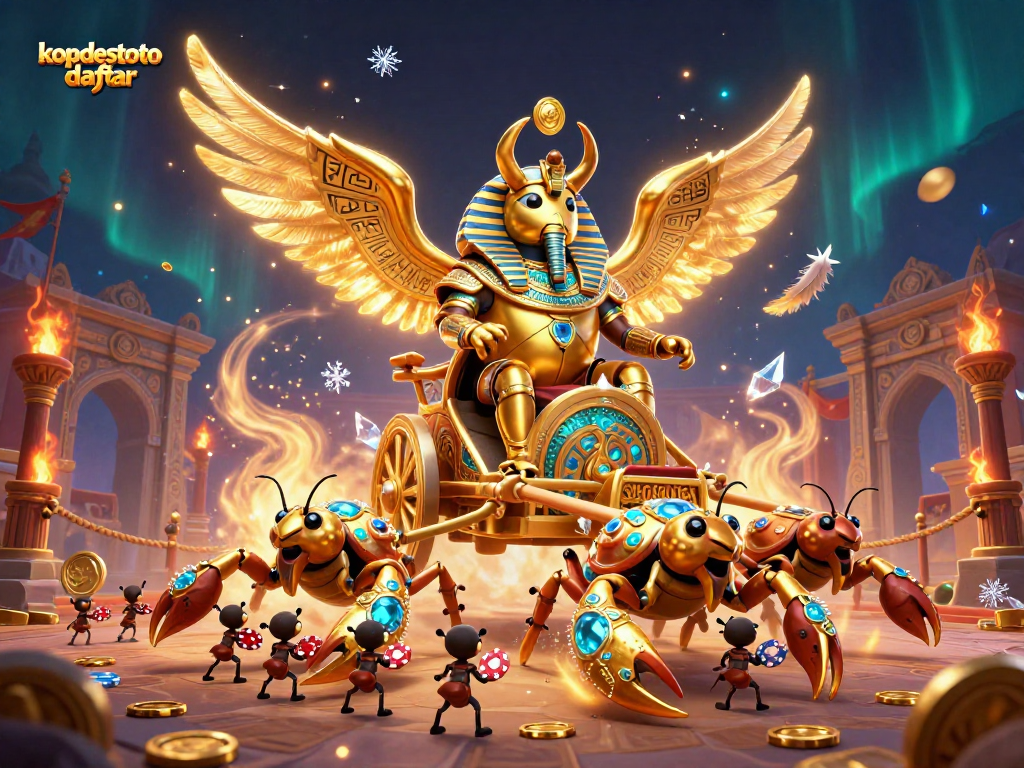 Experience a thrilling kopdestoto daftar game scene with dynamic casino elements and rich details.