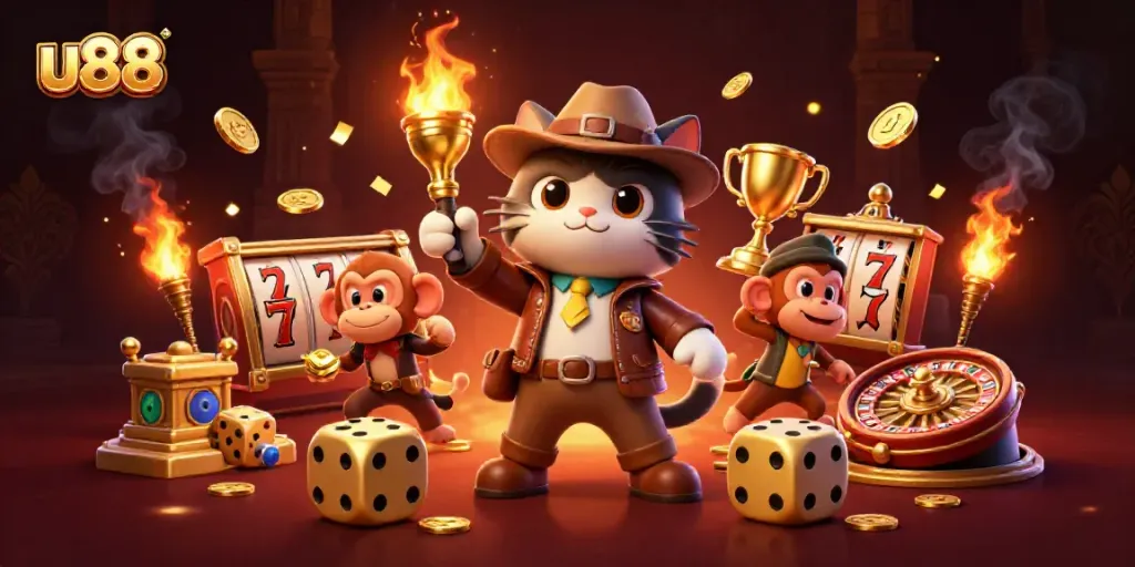Experience exhilarating gaming adventures at u88 with enchanting treasures from slots and casino games.