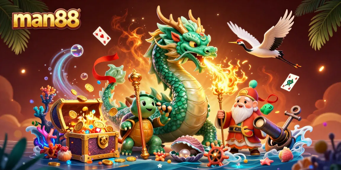 Experience exciting gameplay at man88 with vibrant characters and dynamic casino elements.