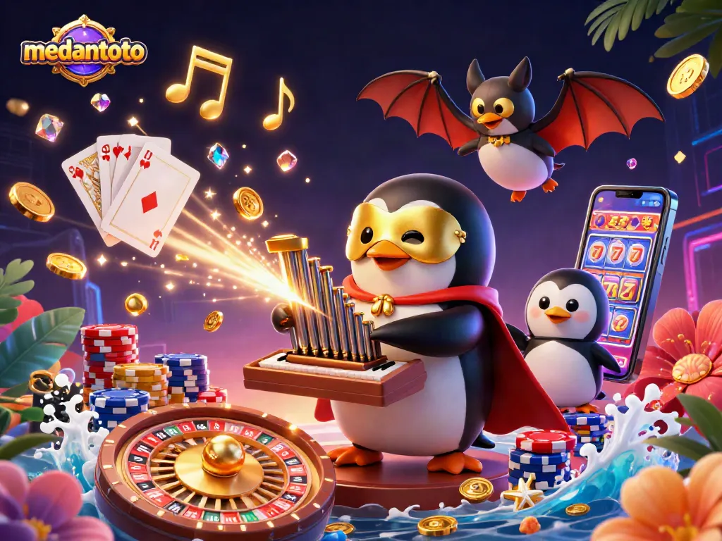 Menangkan jackpot medantoto dengan ilustrasi kasino yang memukau dan penuh warna.