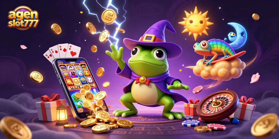 Experience the thrill and fortune of agen slot777 with colorful slots and vibrant game elements.