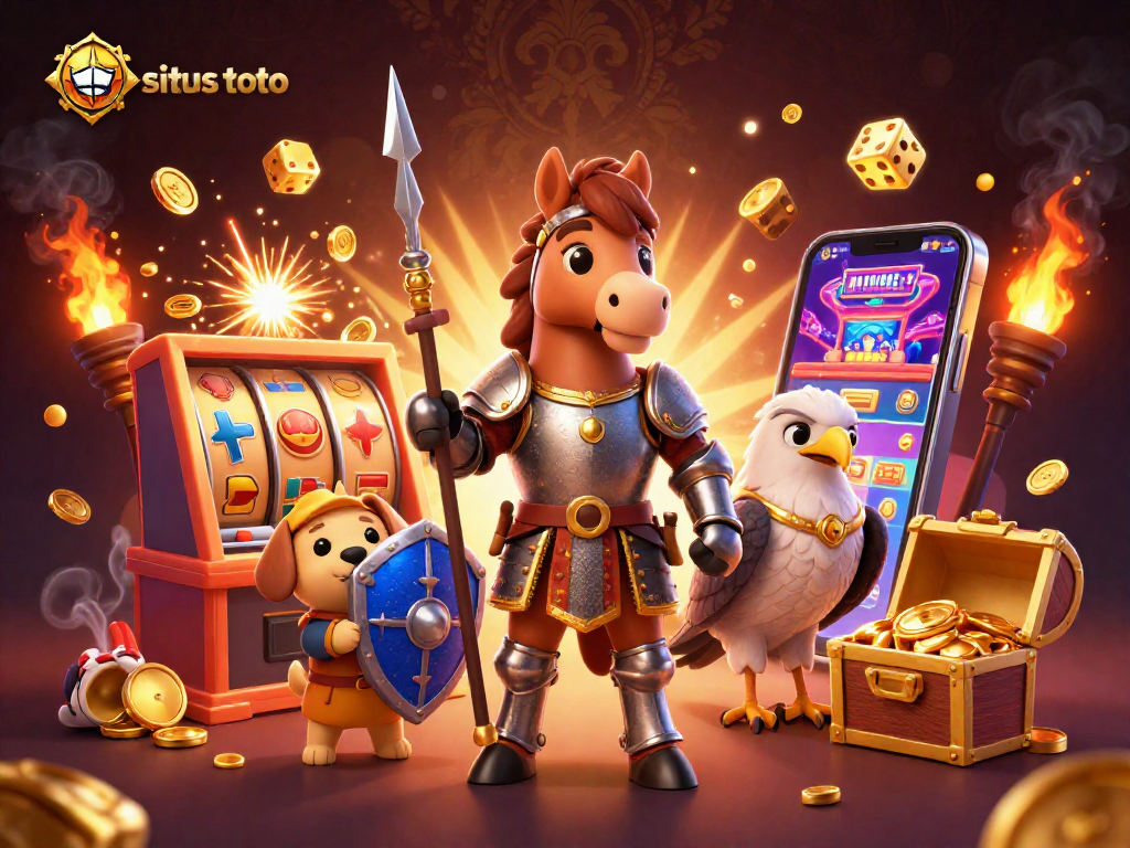 Putar situs toto dengan berbagai simbol slot dan kombinasi jackpot yang menggembirakan.