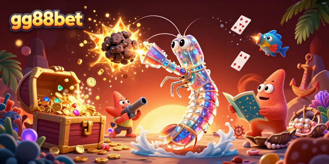 Experience a thrilling jackpot adventure with gg88bet, featuring vibrant characters and treasure!