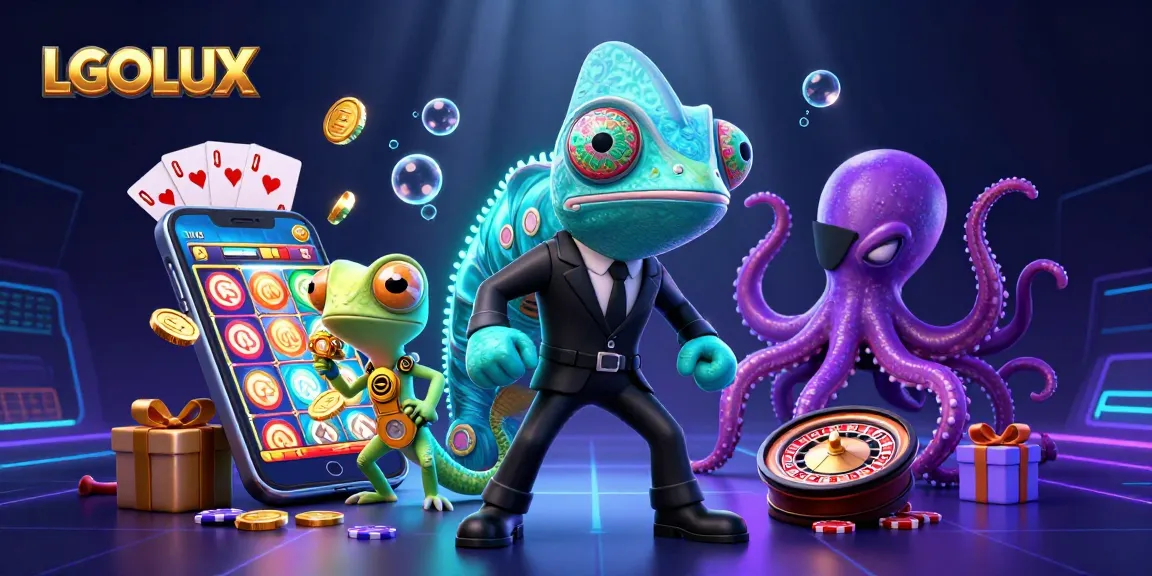 Spin and win at LGOLUX with dynamic characters and engaging slot game action