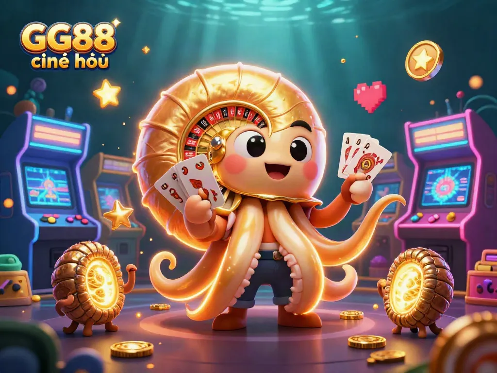 Engage in thrilling gameplay with GG88 chính thức's dynamic casino-inspired 3D scene.