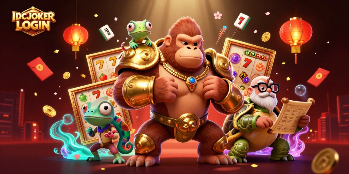Engage with IDCJOKER LOGIN for thrilling slot gaming experiences filled with color-changing action and treasure.
