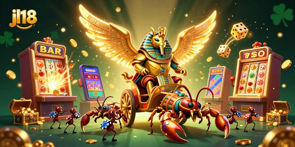 Experience excitement at JL18 with vibrant 3D casino scenes and dynamic gameplay elements.