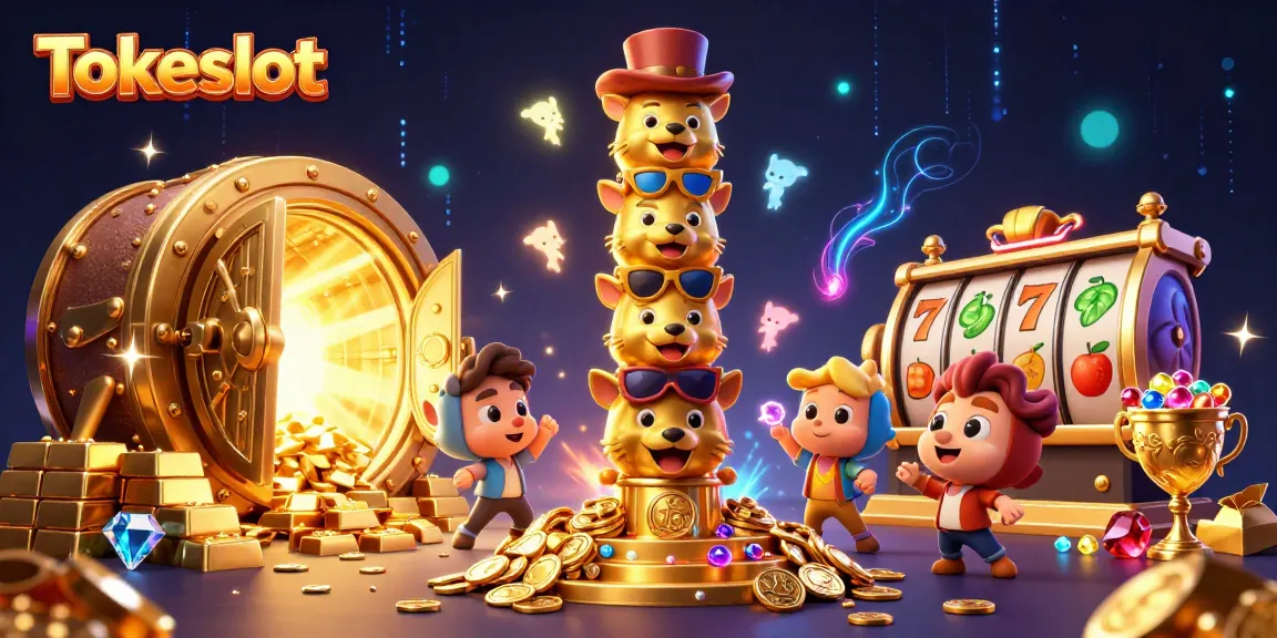 Tokeslot showcases thrilling slot action with vibrant totem visuals and sparkling treasures