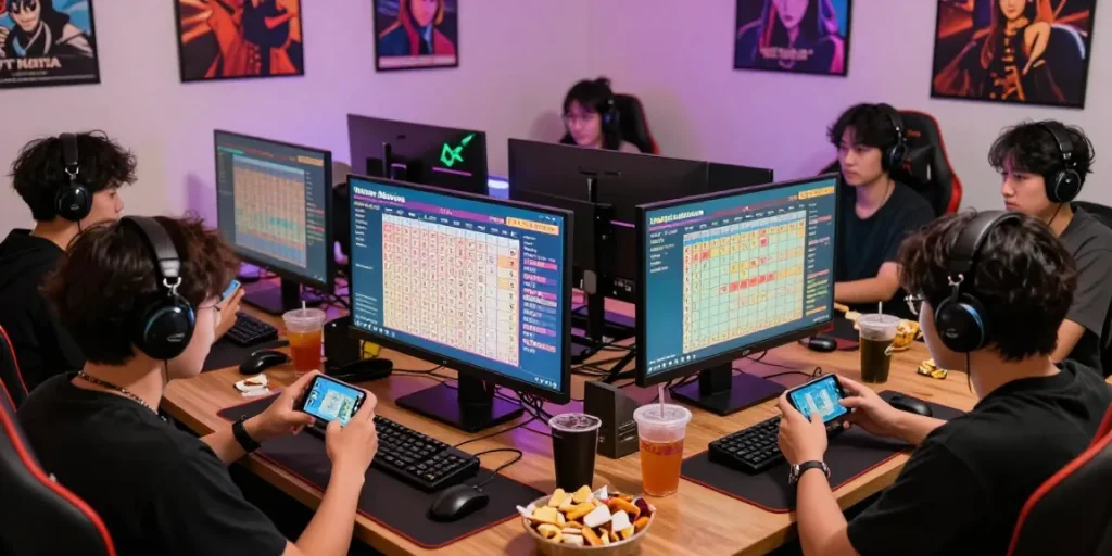 tempototo login in an exciting gaming environment with players engaged in a live session.